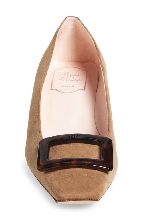 Roger Vivier Belle Vivier Block Heel Pump In Brown