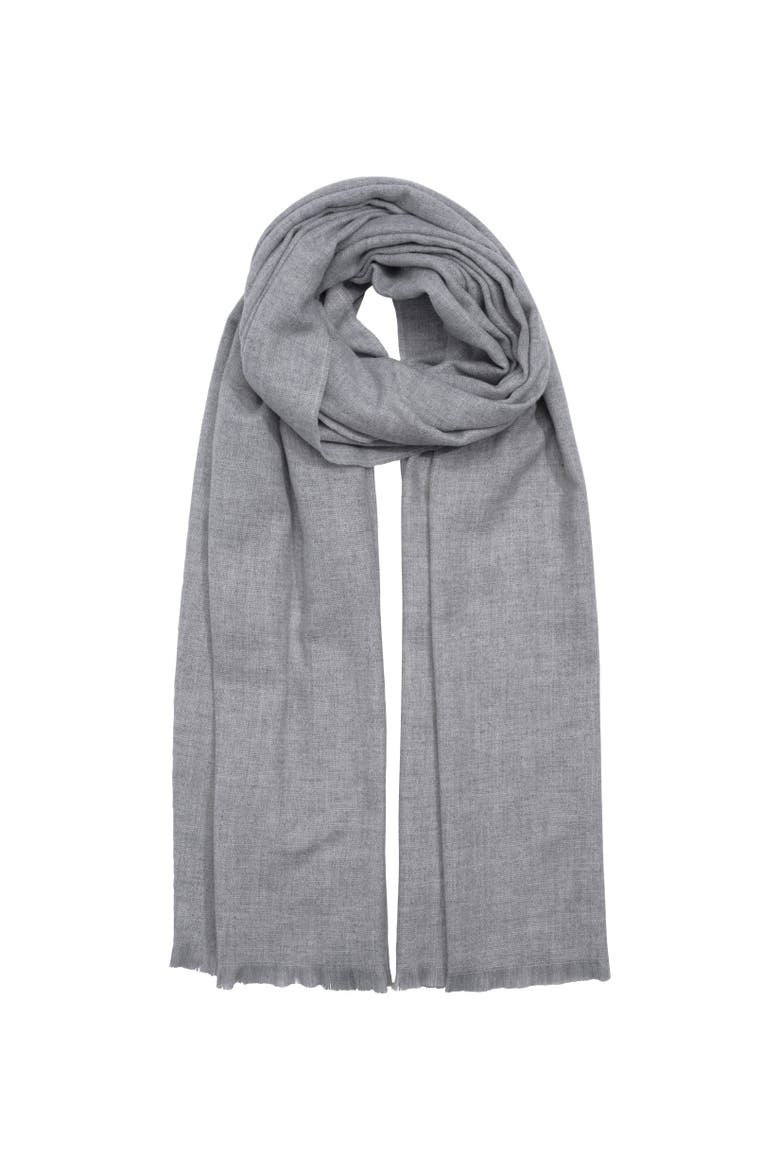 essential woven travel wrap, Main, color, Grey Heather