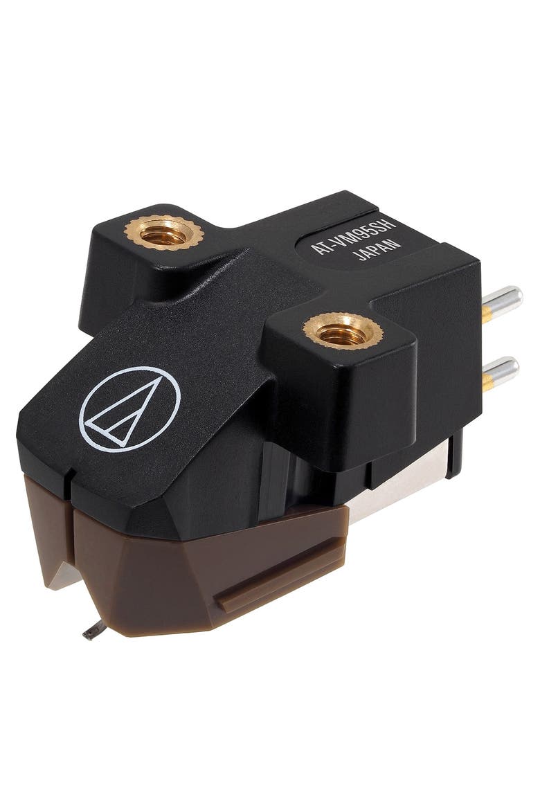 AT-VM95SH Dual Moving Magnet Turntable Cartridge, Alternate, color, Black/Brown