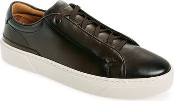 【関税込み】BOSS ホワイト Gary レザー ローカットスニーカー BOSS - Gary leather low-top trainers with branded lace loop