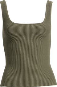 Open Edit Luxe Sculpt Rib Tank
