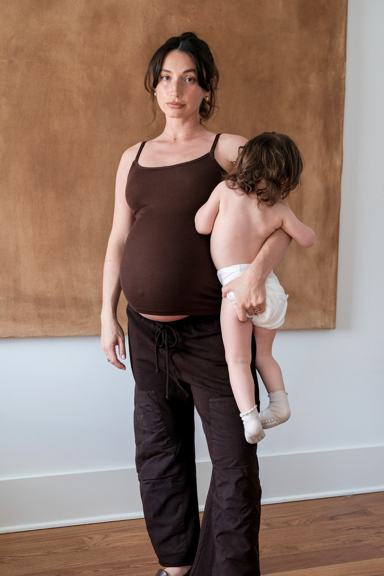 Soft Ribbed Nursing Tank, Alternate, color, Cocoa Brown
