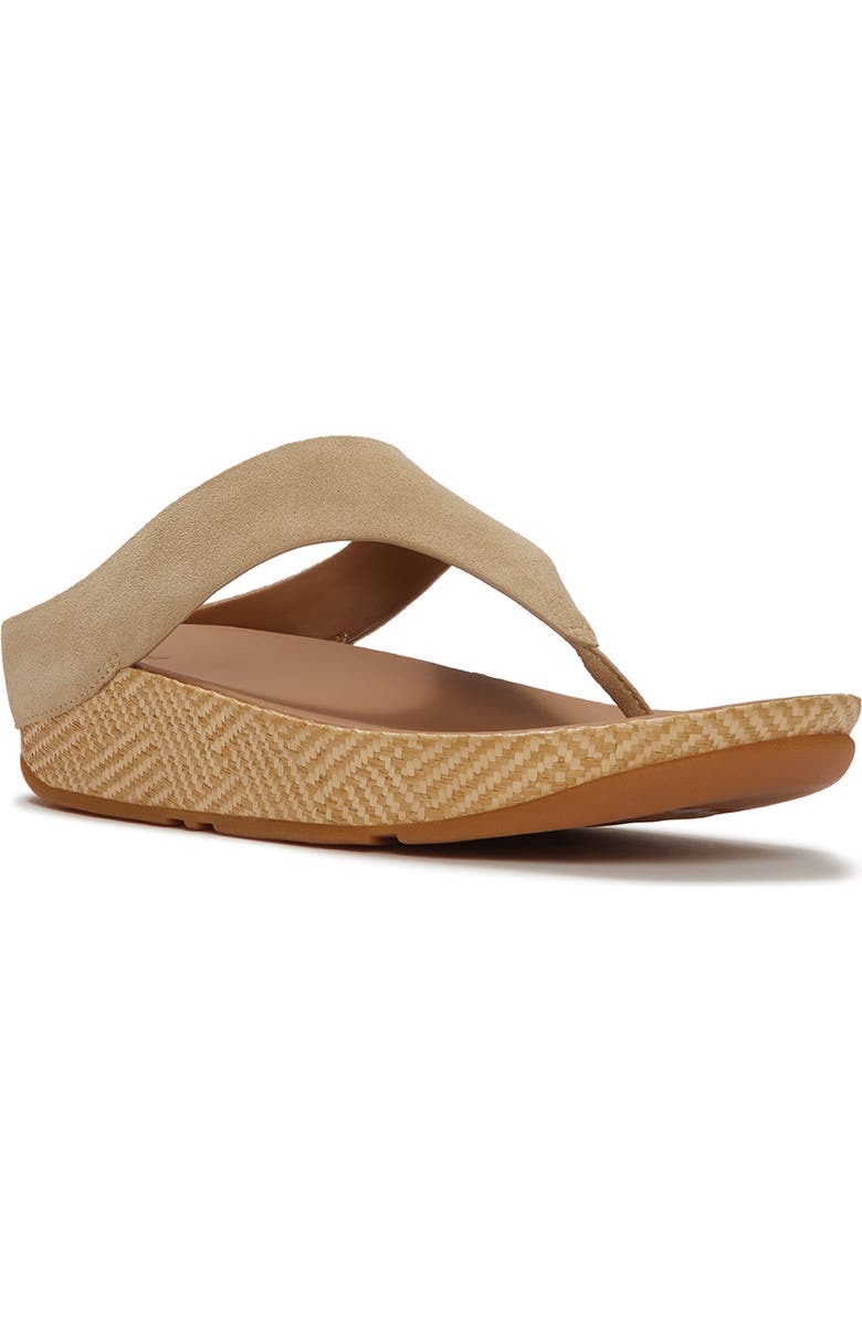 FitFlop Lulu Lux Graphic TP Sandal, Main, color, Cappuccino