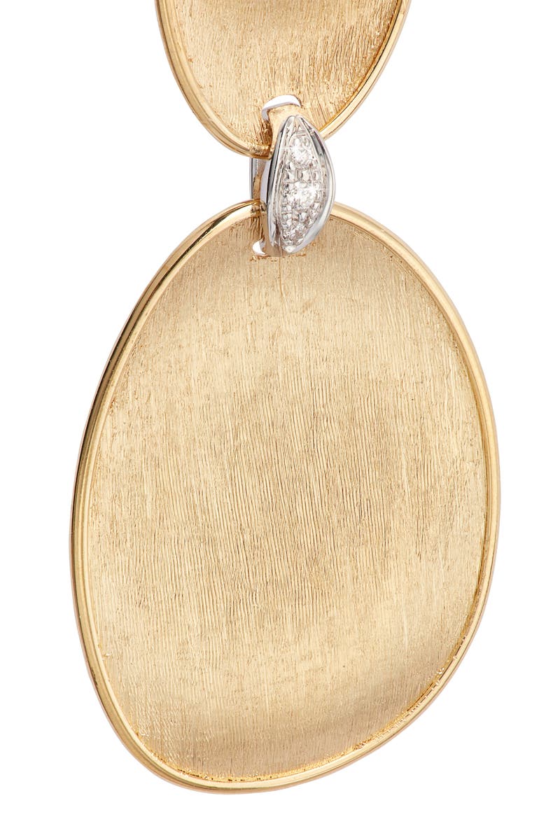 Lunaria Diamond Drop Earrings, Alternate, color, YELLOW/WHITE GOLD