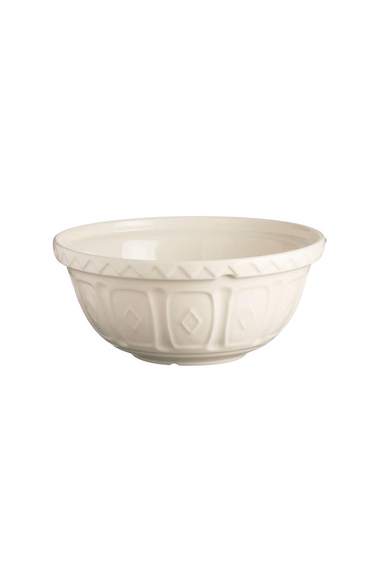 MASON CASH Color Mix Cream Size 18 Mixing Bowl, 2.85 Quart, Main, color, Cream