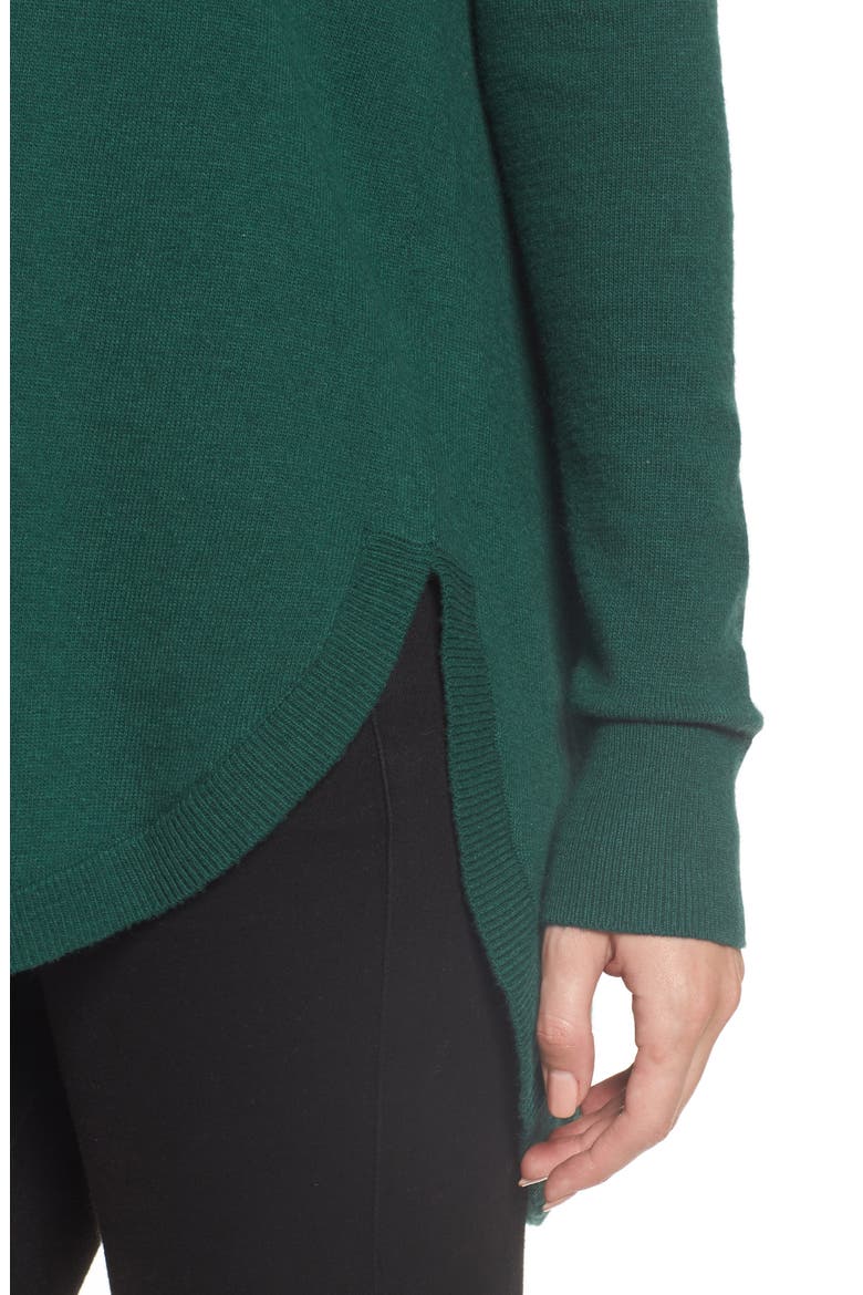 Turtleneck Sweater, Alternate, color, GREEN BOTANICAL