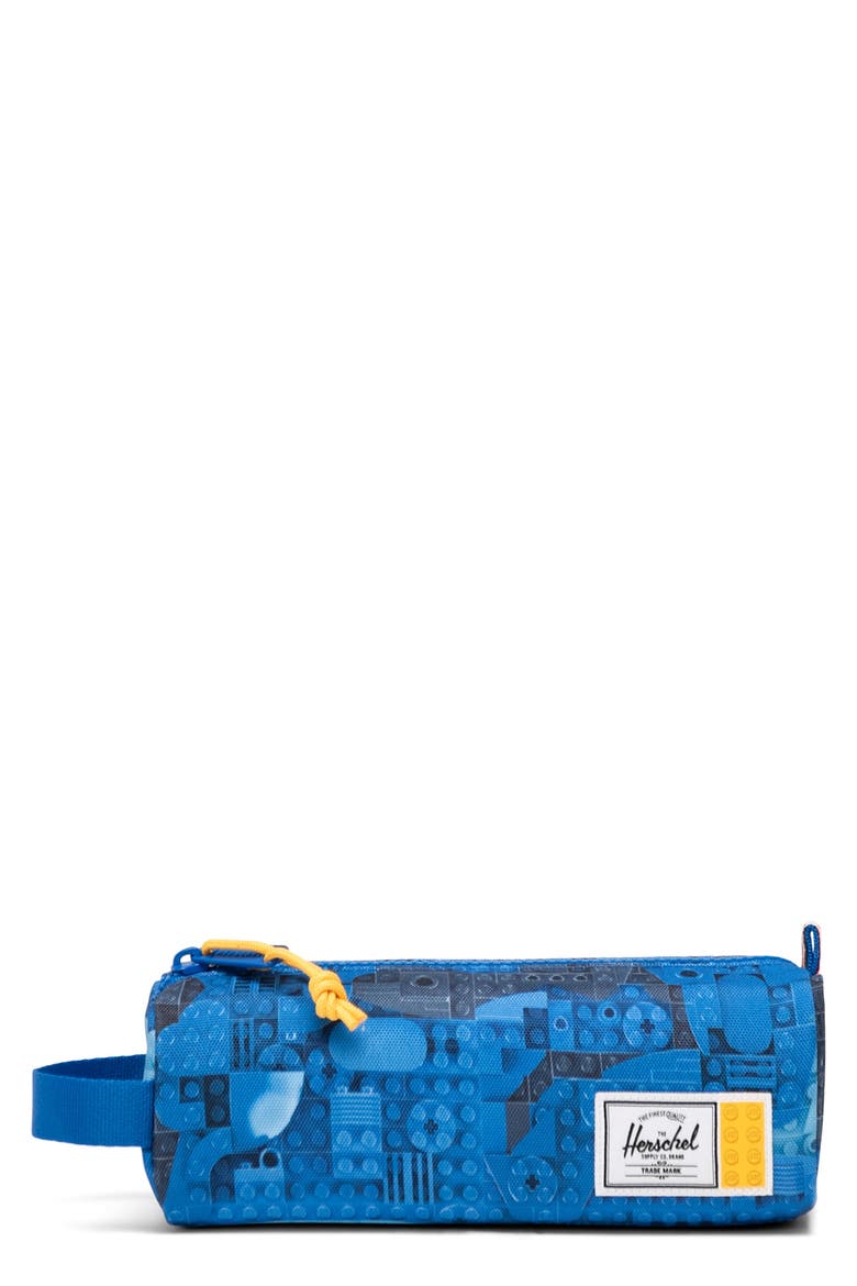 x LEGO® Settlement Pencil Case, Main, color, ABSTRACT BRICKS BLUE