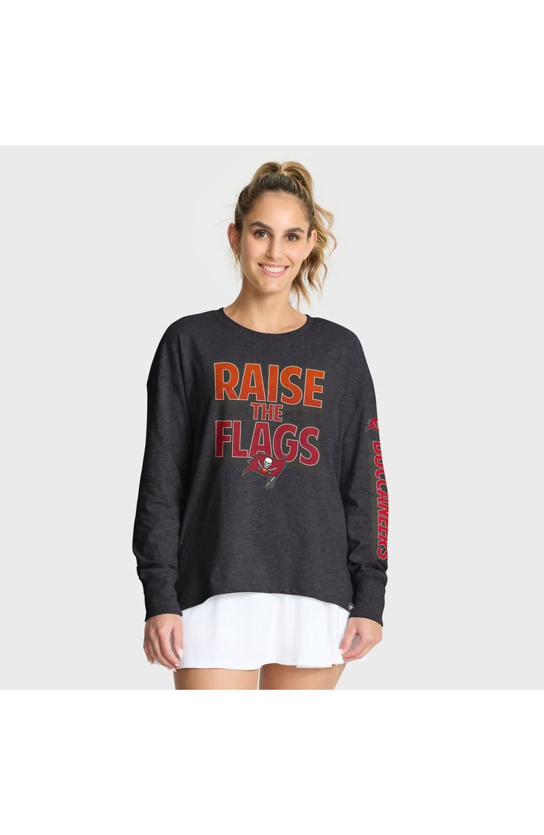 FANATICS Women's Fanatics Heather Pewter Tampa Bay Buccaneers Hometown Legacy Long Sleeve T-Shirt, Main, color, Pewter
