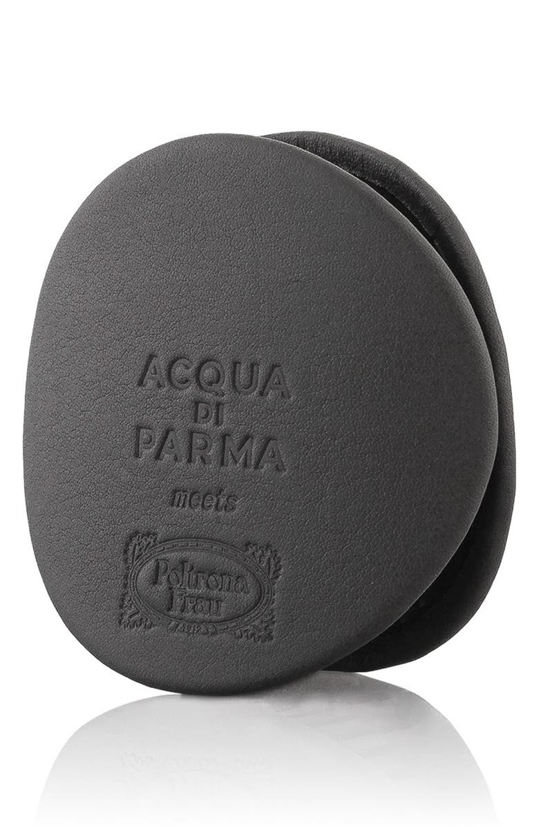 Acqua di Parma x Poltrona Frau Grey Car Diffuser Leather Case, Alternate, color,
