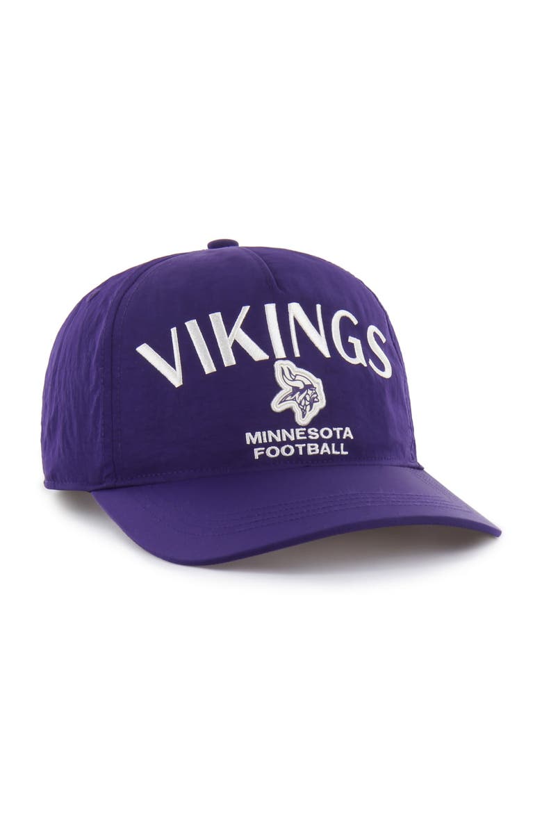 Men's '47 Purple Minnesota Vikings Modernia Hitch Adjustable Hat, Alternate, color, Purple
