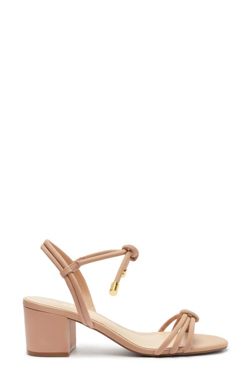 Arezzo Camila Ankle Strap Sandal In True Sand