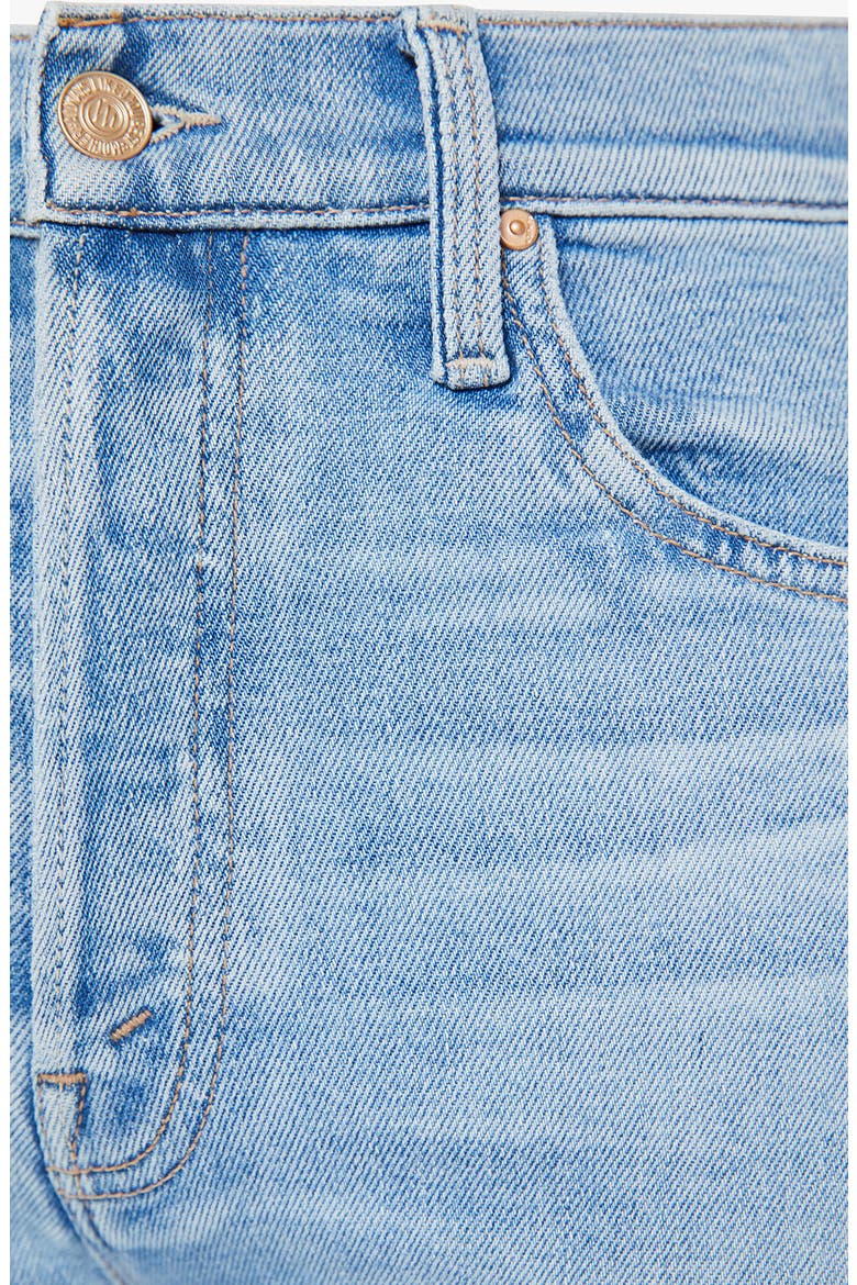 The Tripper High Waist Ankle Fray Flare Jeans, Alternate, color, LOOK MA NO HANDS