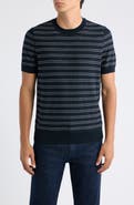 BOSS H-Nalon Textured Cotton & Lyocell Top