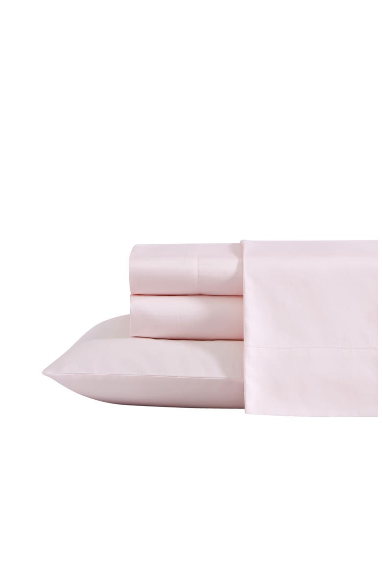 Solid Pink Sheet Set, Main, color, DELICATE PINK