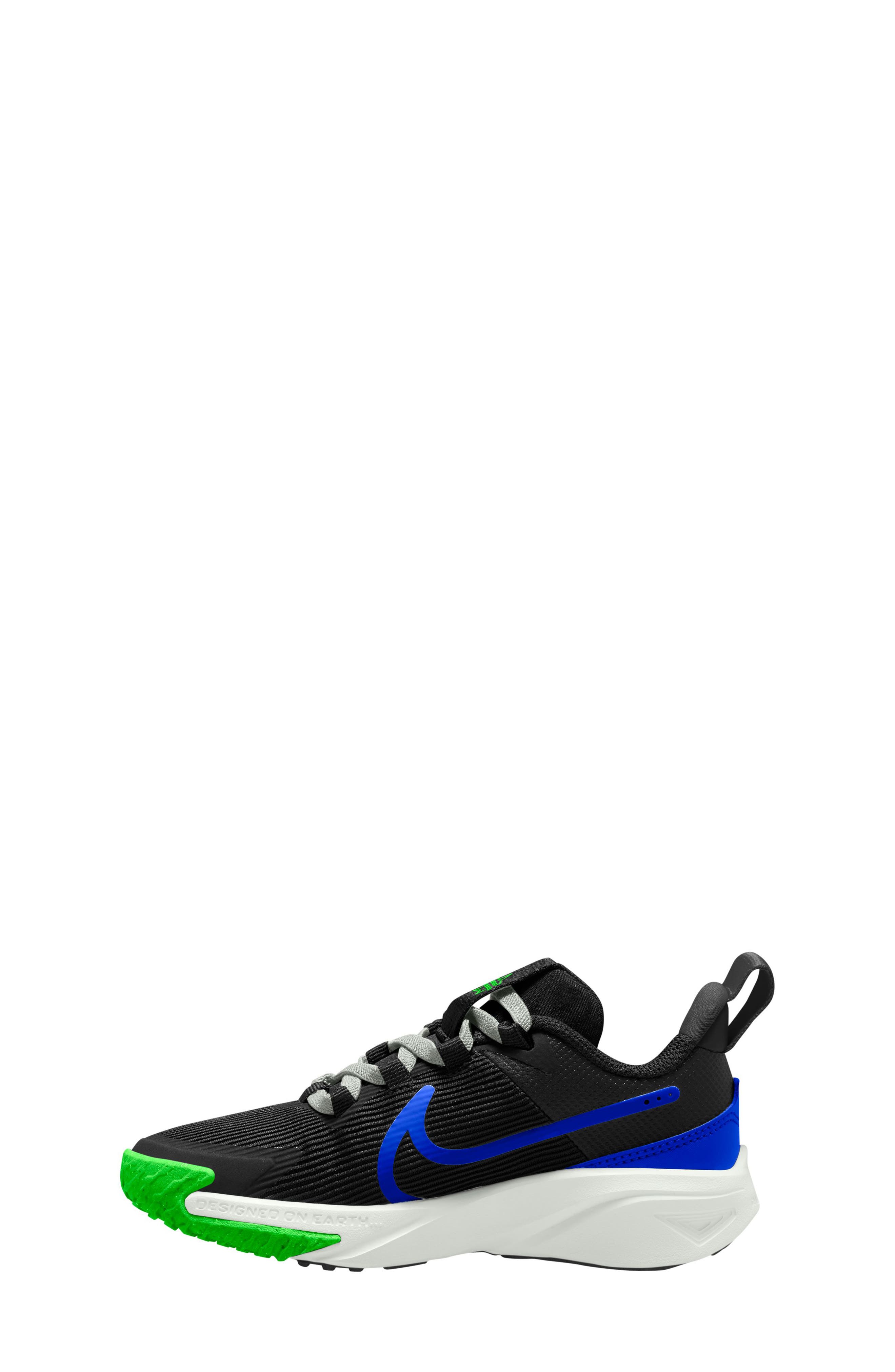 Kids' Star Runner 4 Sneaker, Alternate, color, BLACK/ RACER BLUE/ WHITE