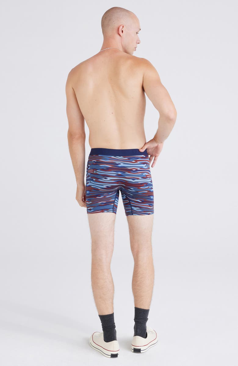 SAXX Assorted 2-Pack Vibe Xtra Soft Comfort Boxer Briefs, Alternate, color, Rough Terrain/ Black