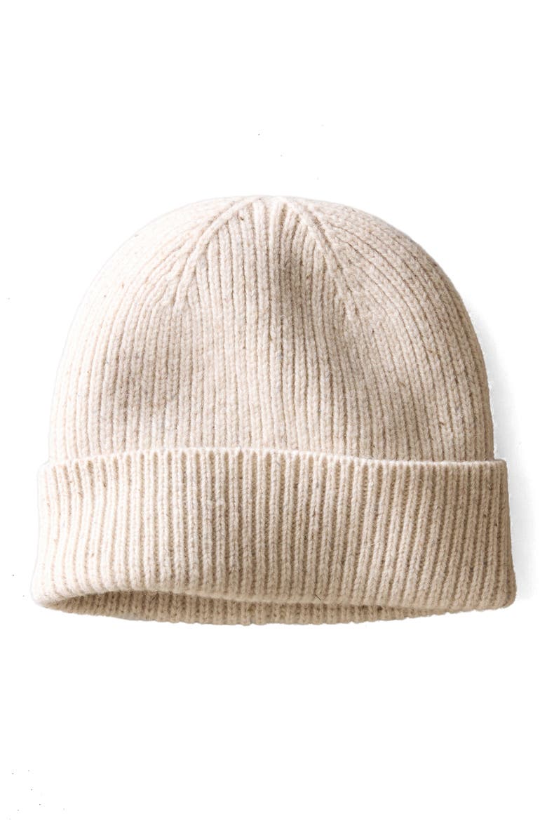 Merino Beanie, Main, color, SNOWHILL