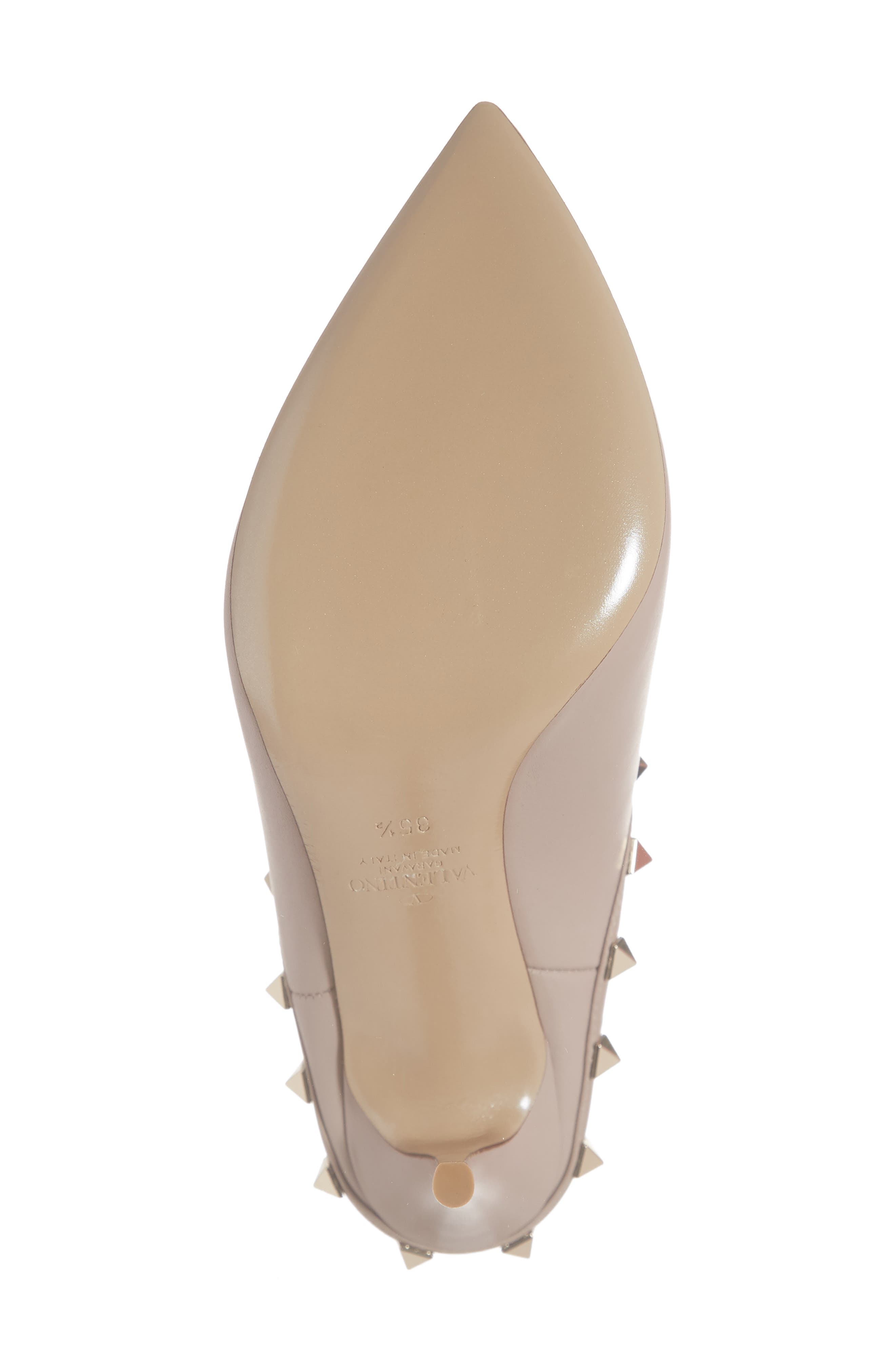 Valentino Garavani Rockstud Open Back Bootie, Alternate, color, 