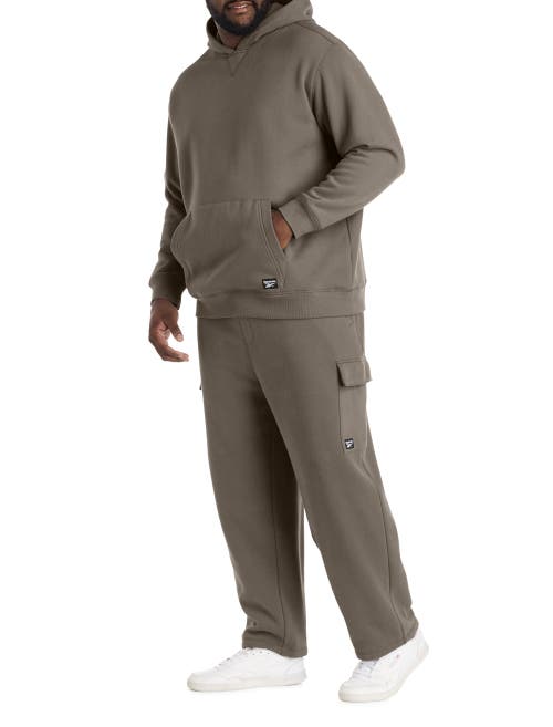 Reebok Big & Tall Performance Supersoft Cargo Sweatpants In Animal Print