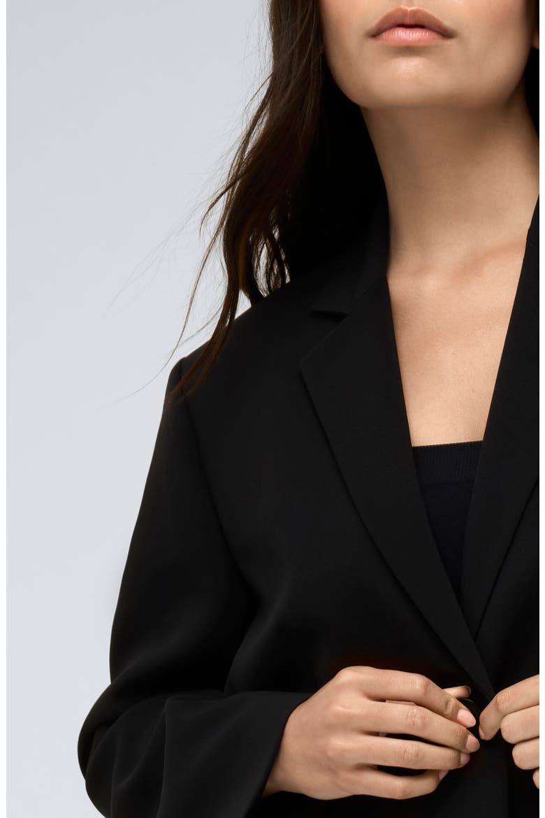 Vision Stretch Twill Jacket, Alternate, color, BLACK