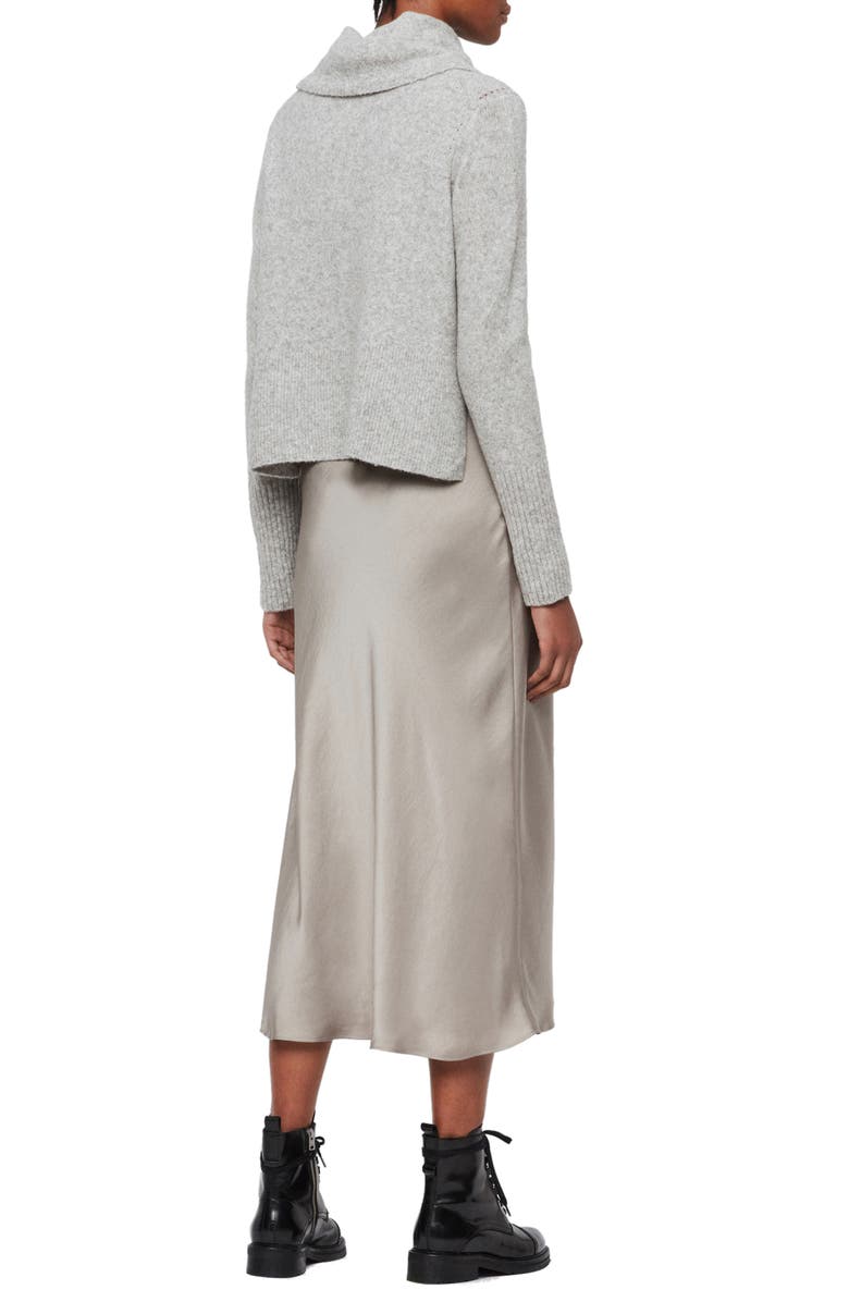 AllSaints Tierny Two-Piece Sweater & Slipdress, Alternate, color,