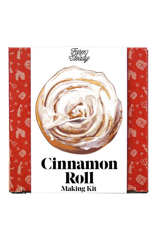 Brooklyn Brew Shop Cinnamon Roll Making Kit in Red 