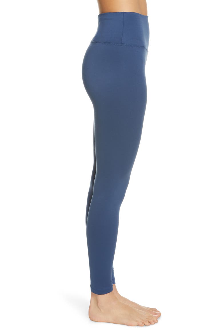 Renew High Waist Leggings, Alternate, color, NAVY DENIM