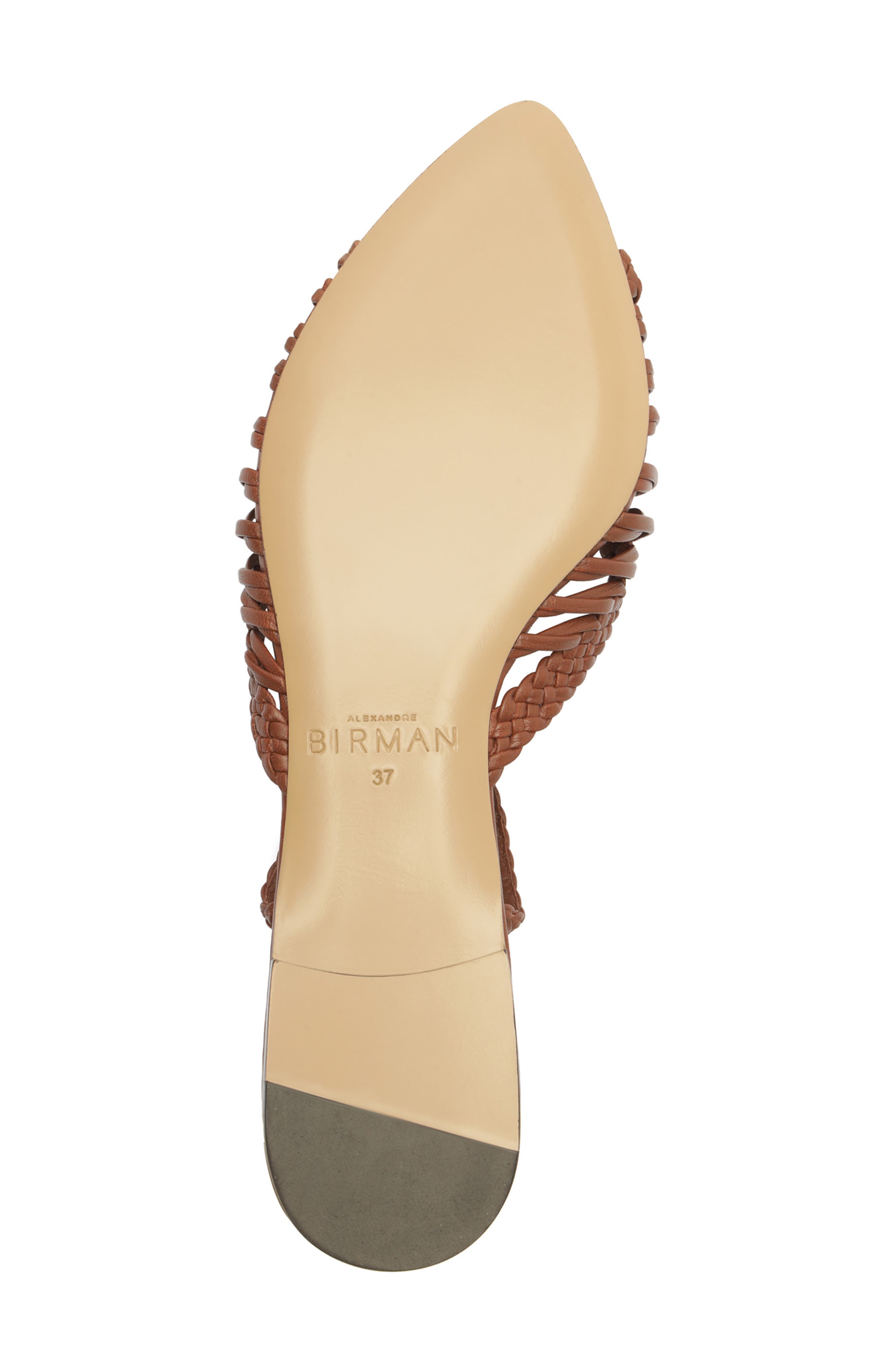 Alexandre Birman Agatha Ankle Strap Sandal, Alternate, color, Chocolate Fondue