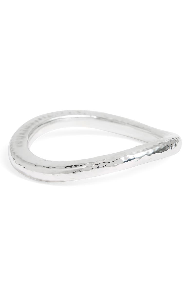 Simon Sebbag Hammered Skinny Wavy Bangle, Main, color, 