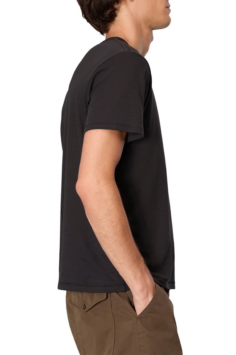 Pure Pima T-Shirt, Alternate, color, BLACK