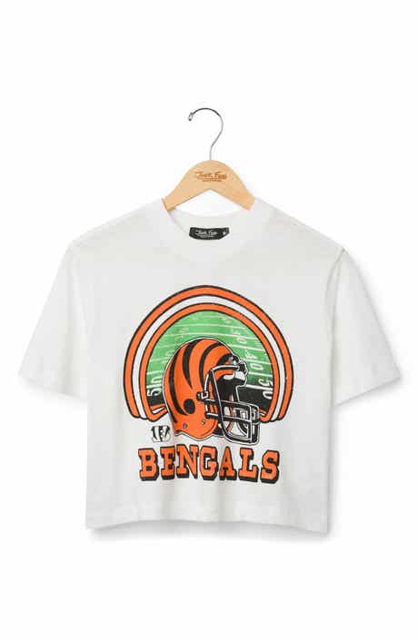 Bengals Game Time Graphic Cropped T-Shirt