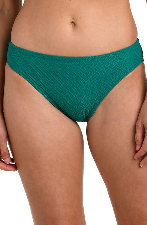 Textured Tides Hipster Bikini Bottoms