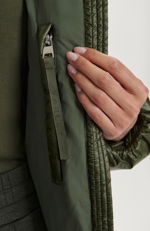 Varley Madelina Down Puffer Jacket In Green