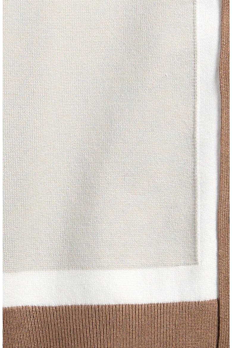 Kids' Craig Polo Top, Alternate, color, TAUPE/ OFF WHITE