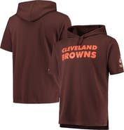 Mitchell & Ness Men's Mitchell & Ness Brown Cleveland Browns Game Day Hoodie T-Shirt