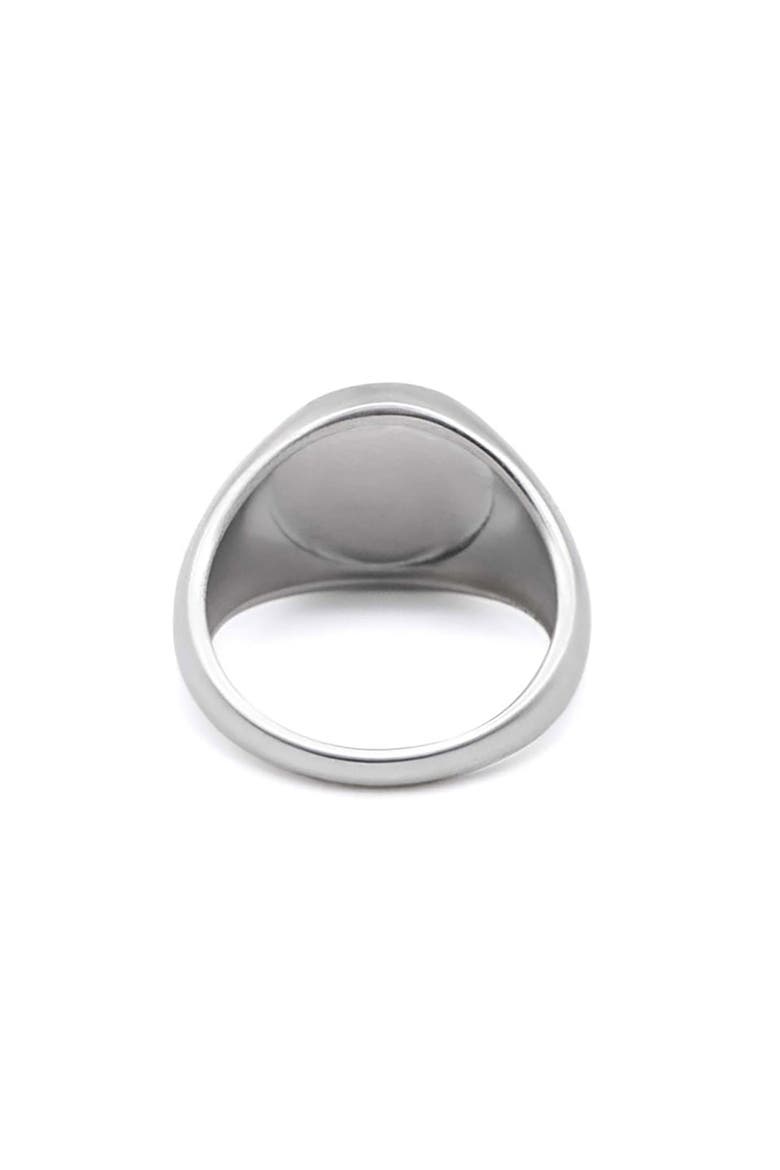Men's Silver Defence Ring, Alternate, color, SILVER