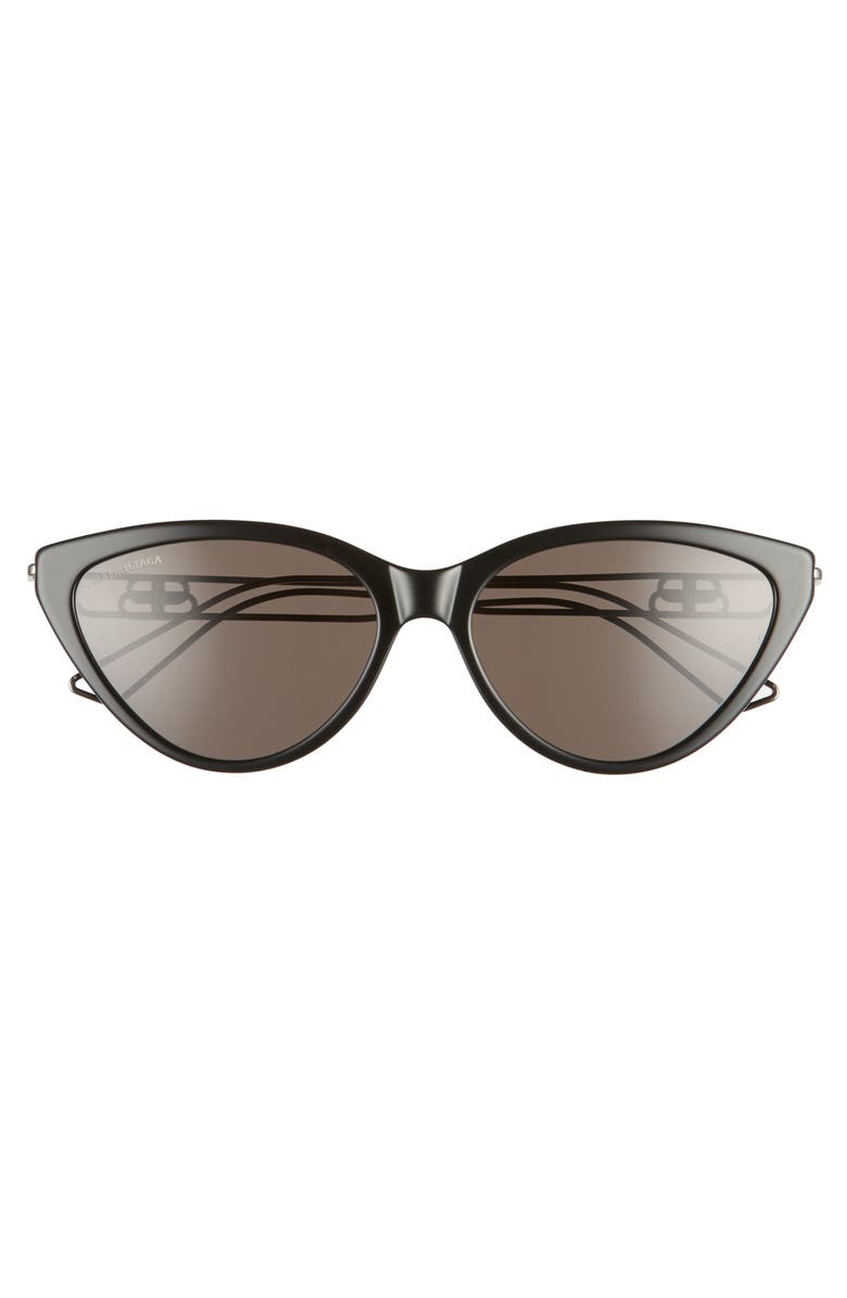 Balenciaga 56mm Cat Eye Sunglasses, Alternate, color,