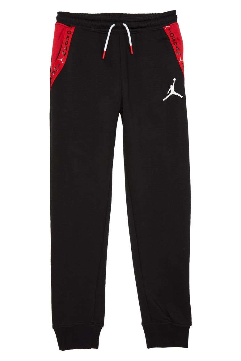 Kids' Jumpman Sweatpants, Main, color, BLACK