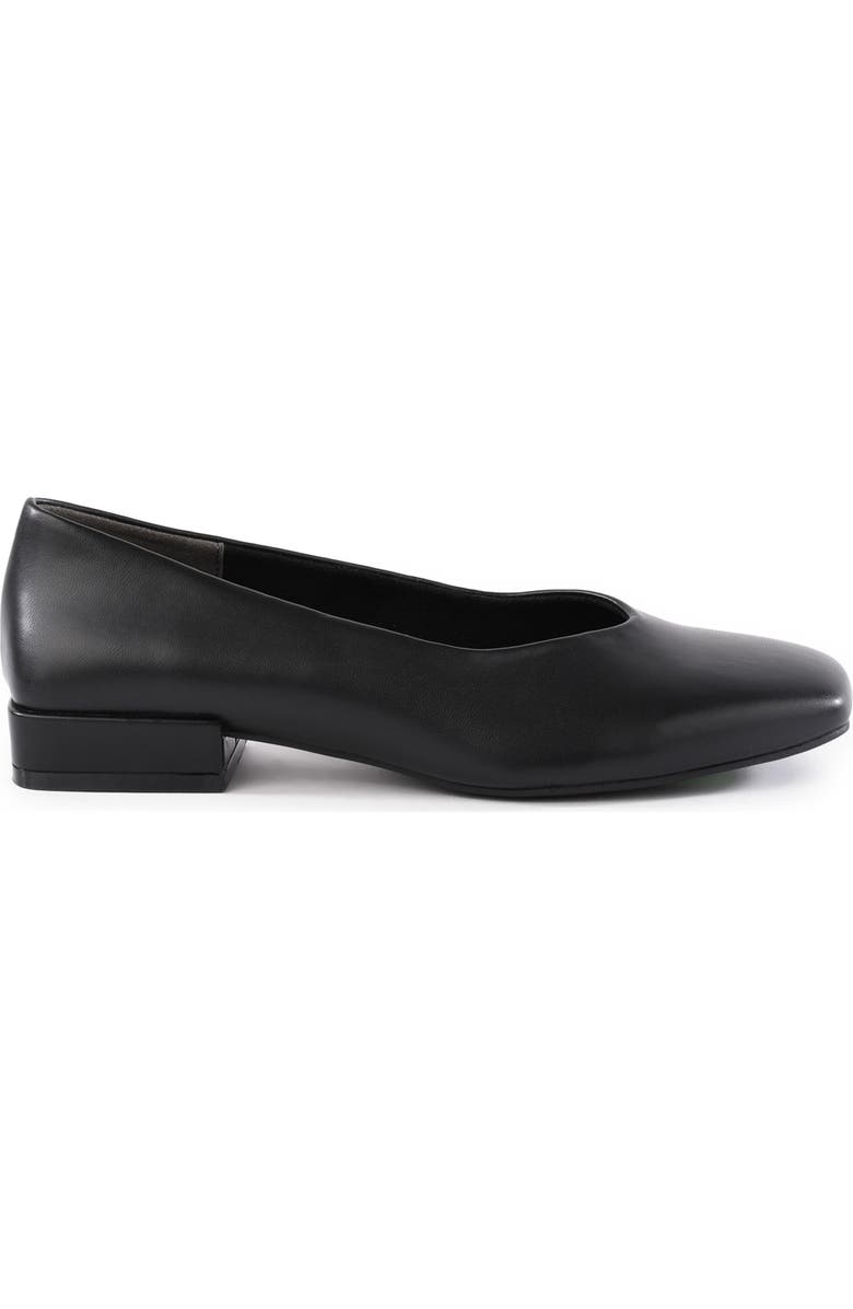 Seychelles Penny V Flat, Alternate, color, Black