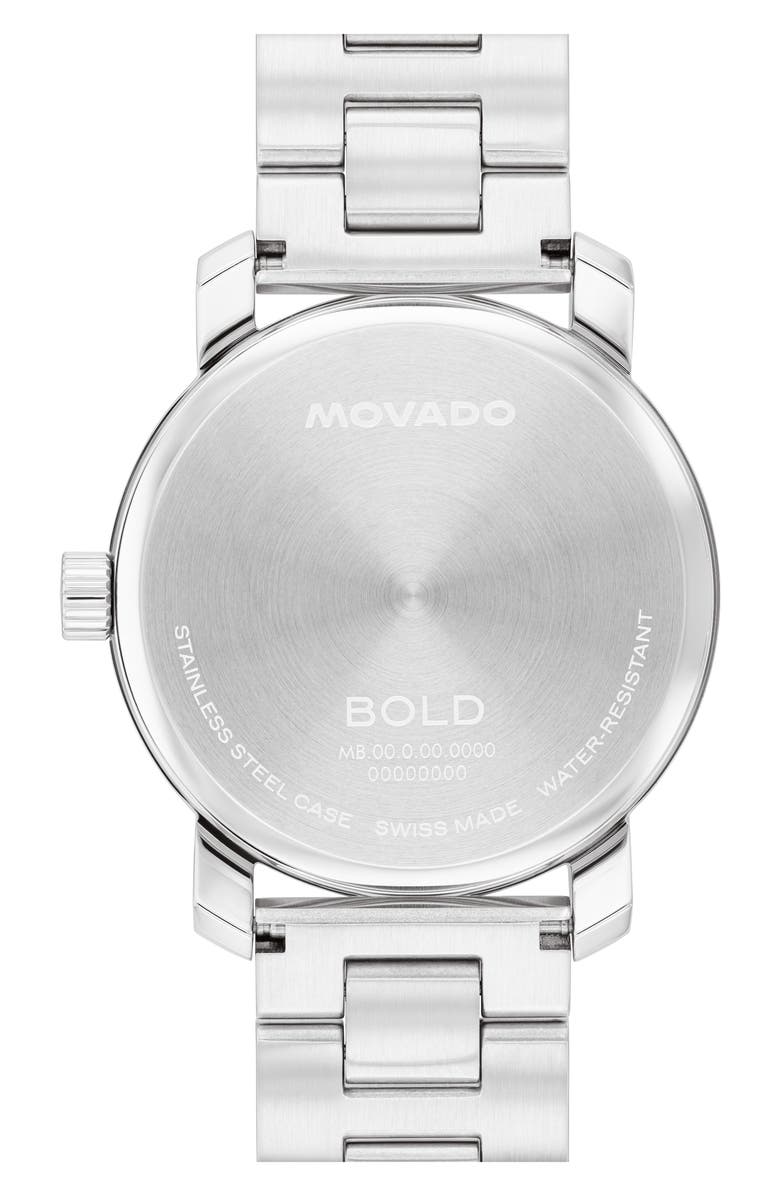 Movado Bold Access Bracelet Watch, 41mm, Alternate, color, Green Dial
