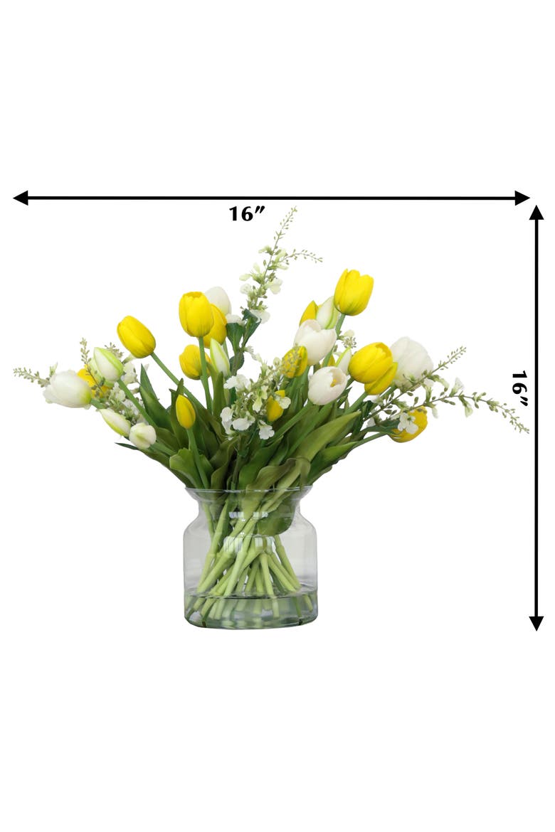Tulip Jar, Alternate, color, Yellow