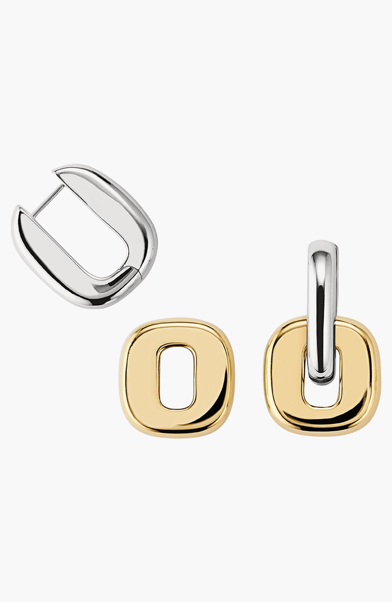 MEJURI Stevie Hoops, Alternate, color, Mixed Metal