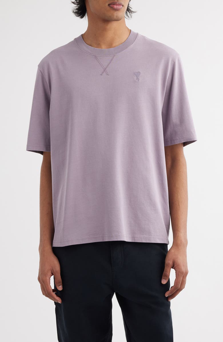 AMI PARIS Ami de Coeur Cotton T-Shirt, Main, color,