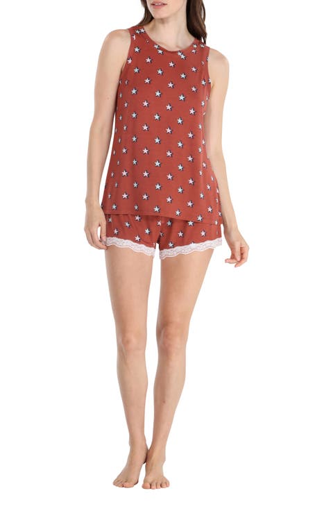 Intimates All American Shortie Pajamas