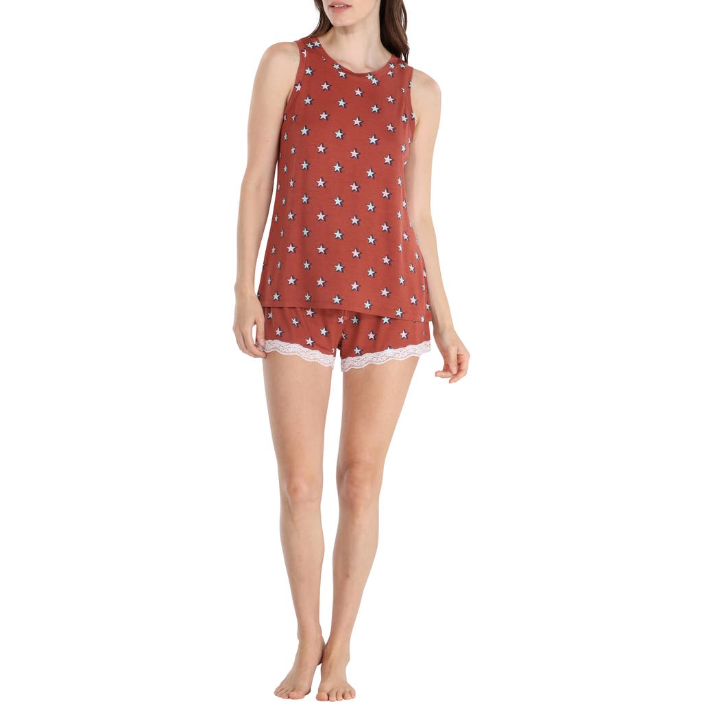 Honeydew Intimates All American Shortie Pajamas In Red