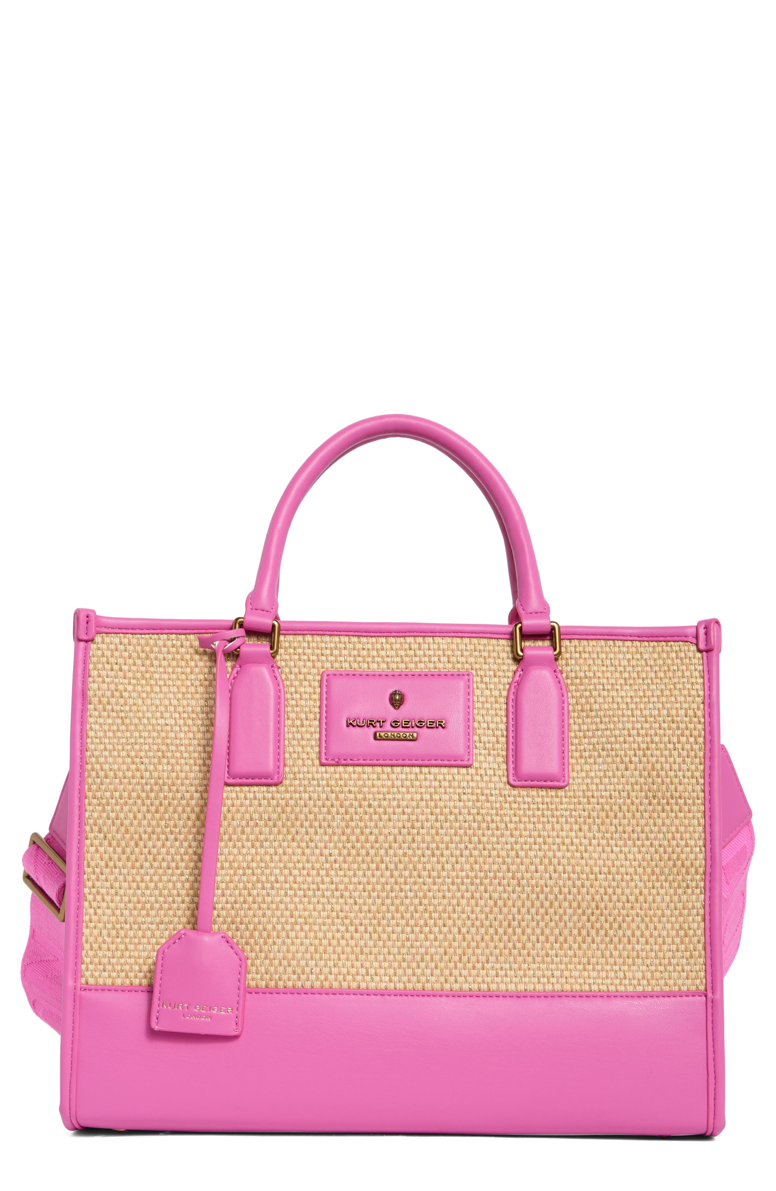 Kurt Geiger London Chiswick Raffia Tote