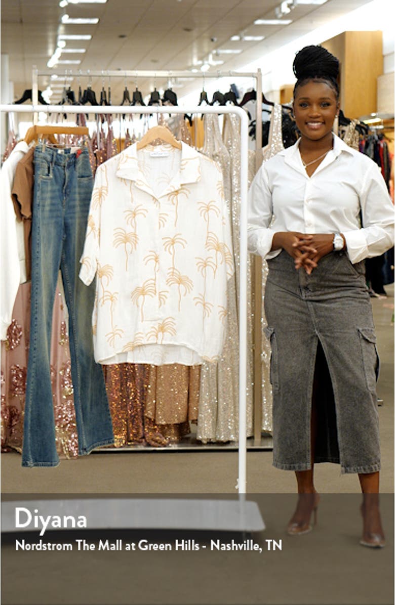 Amira Print Shirt, sales video thumbnail