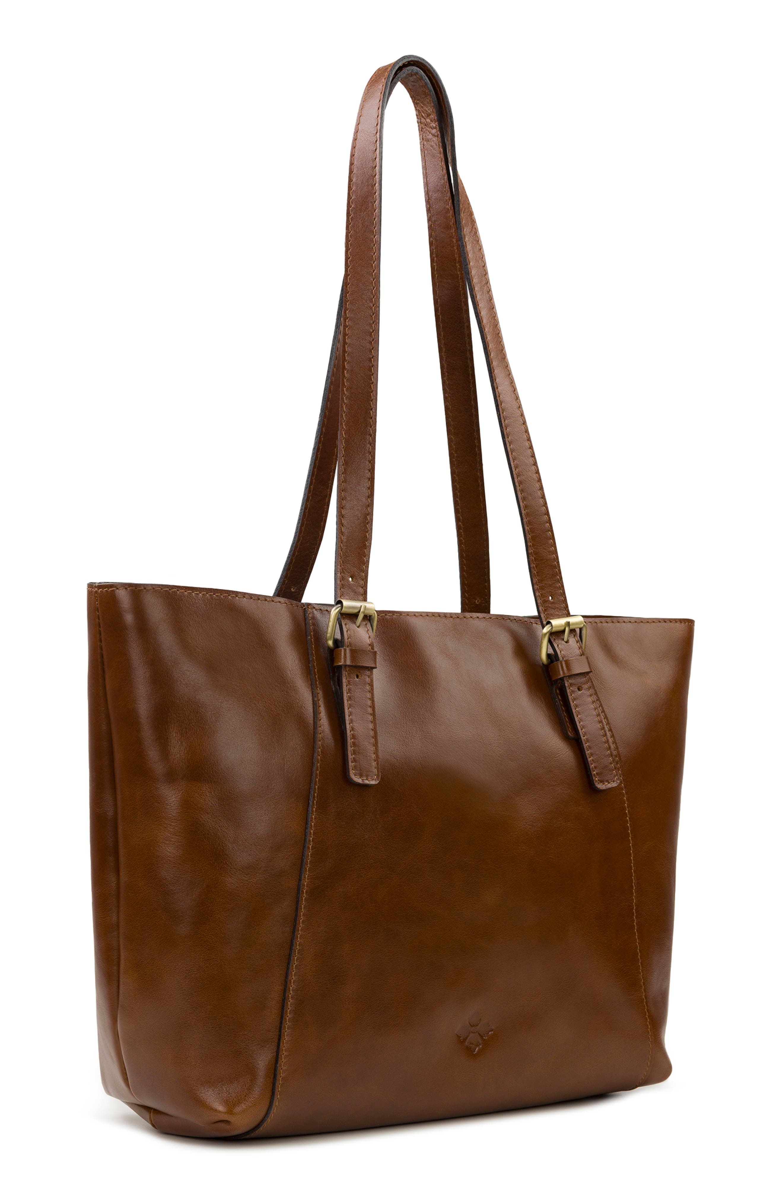 Patricia Nash Arlia Leather Tote Bag, Alternate, color, 