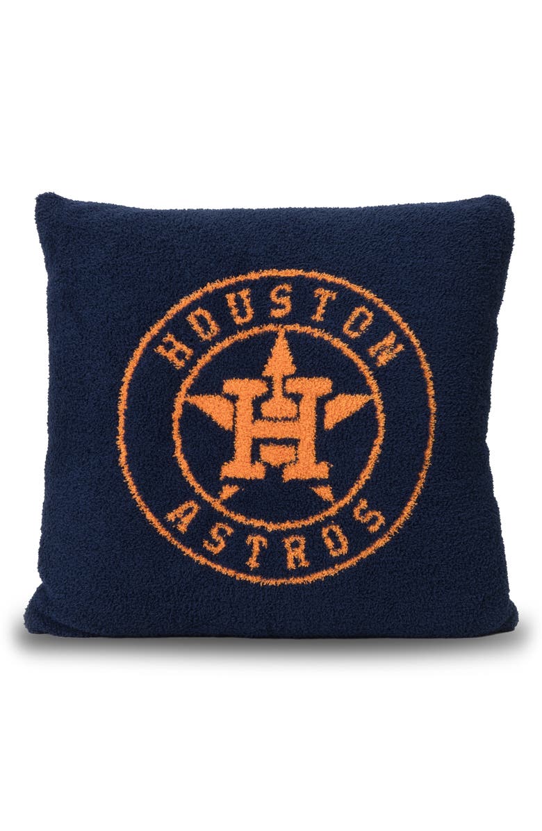 Barefoot Dreams<sup>®</sup> CozyChic<sup>®</sup> Houston Astros Accent Pillow, Alternate, color, Astros Multi
