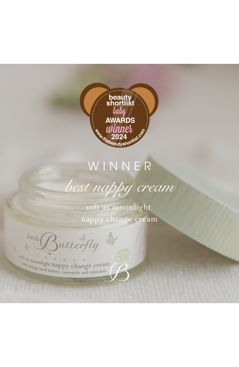 Little Butterfly London Soft as Moonlight Nappy Change Cream 50ml, Alternate, color, Nappy Change Cream 50Ml